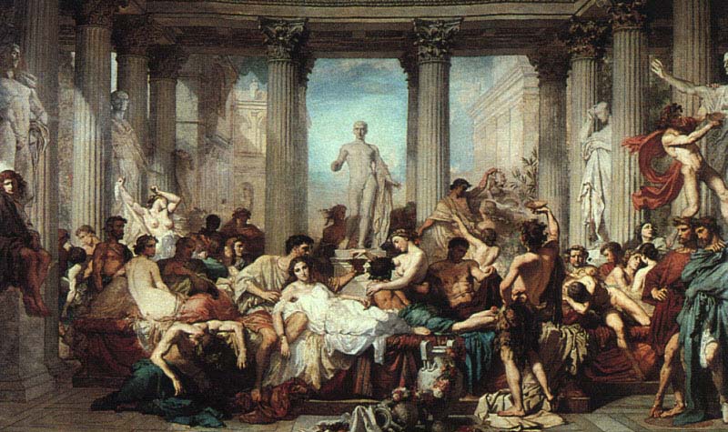 Romans in the Decadence of the Empire